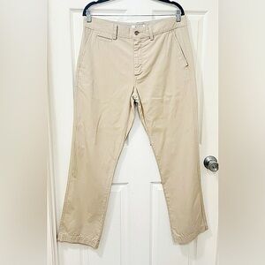 Joseph Abboud Pants Mens 34x30 Beige Khaki Loose Fit Straight Leg